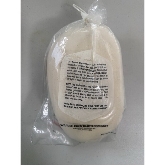 Vintage Weaver Plaid Dressmakers Ham Pressing Ironing Pres-Kloth Stow Ohio - Picture 2 of 2